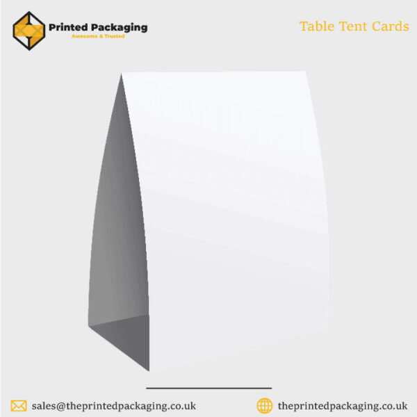 Custom Printed Table Tent Cards