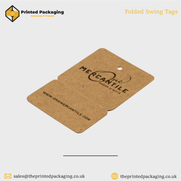 Folded Swing Tags wholesale