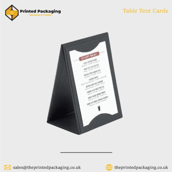 Table Tent Cards Manufacturer