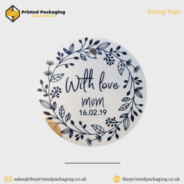 Wholesale Folded Swing Tags