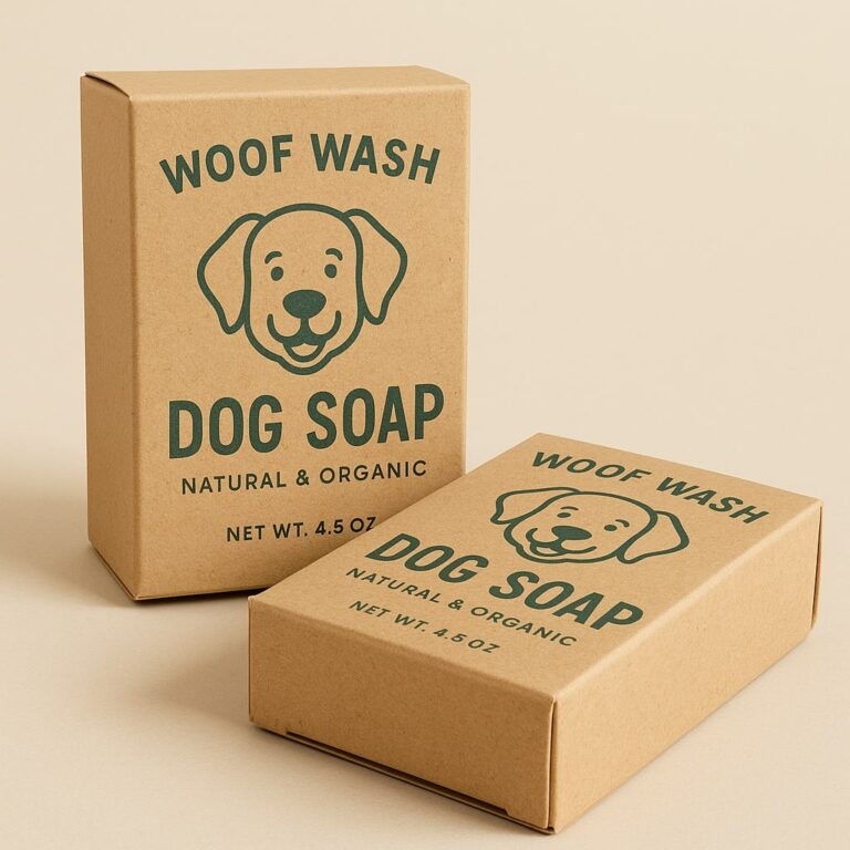 custom dog soap boxes
