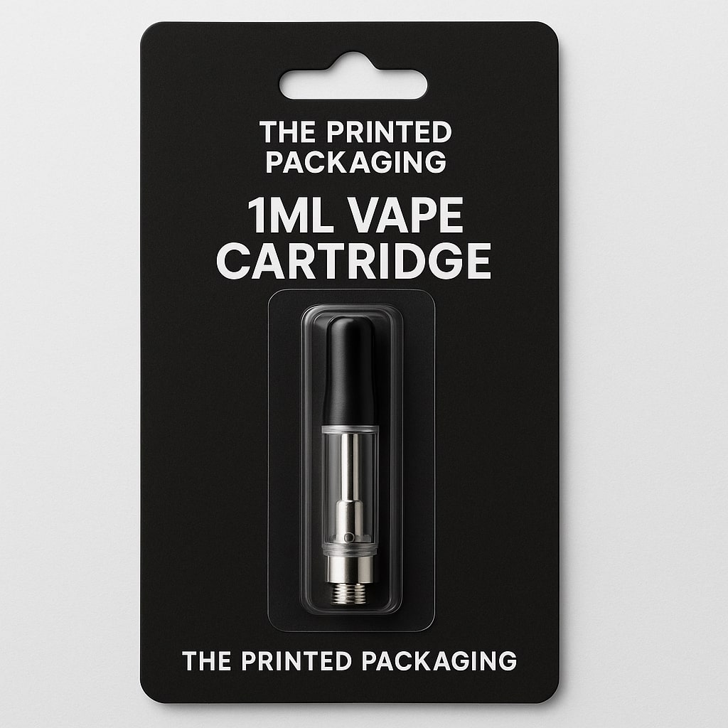 1ml vape cartridge packaging