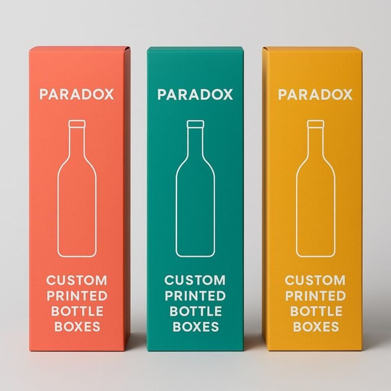 custom printed bottle boxes