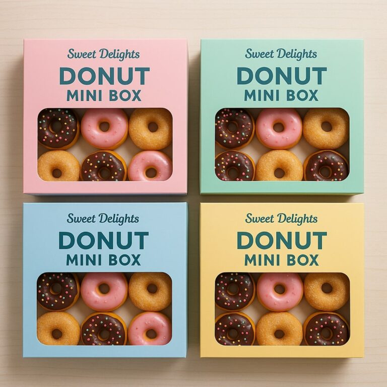 donut mini box