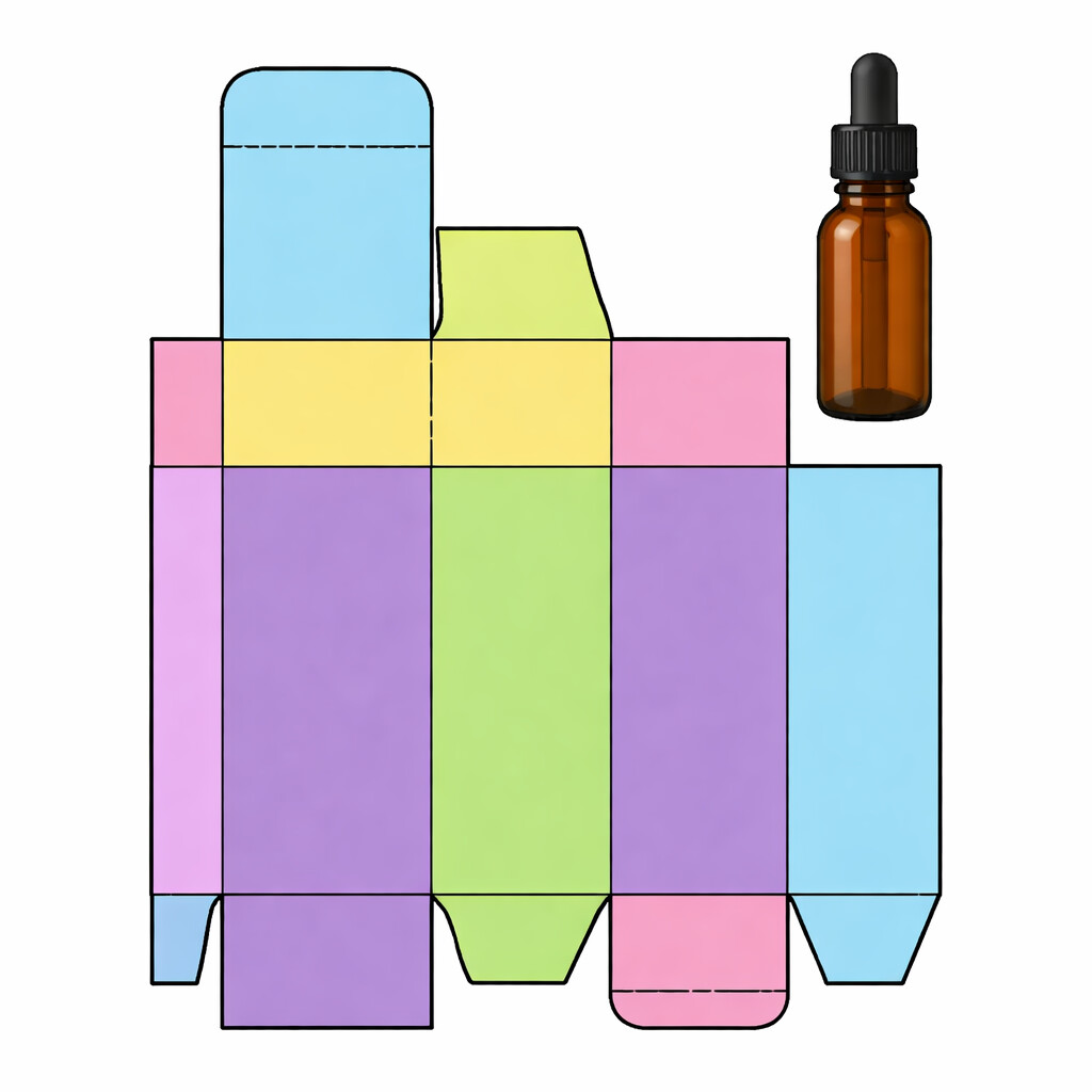 30ml dropper bottle box dimensions