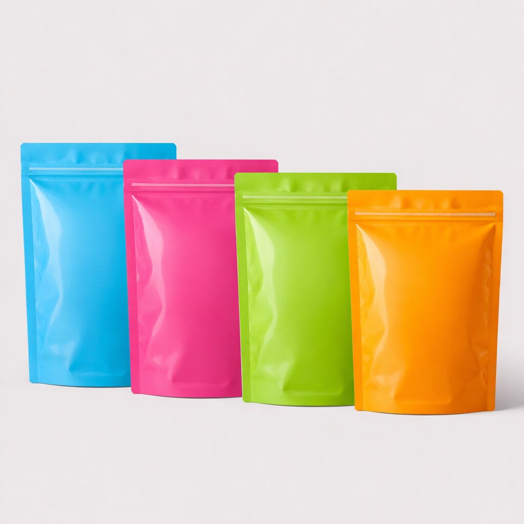 Custom Flat Pouch Packaging