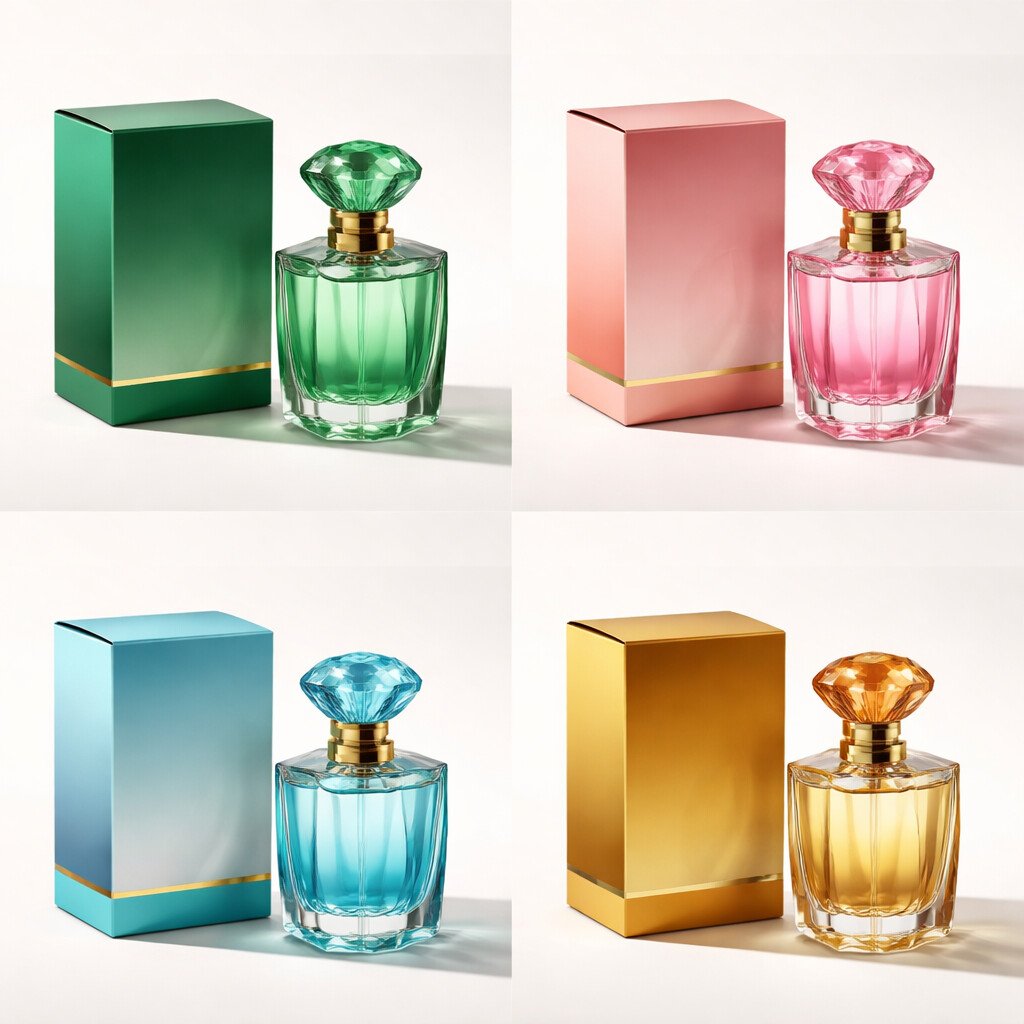 custom perfume bottles and boxes