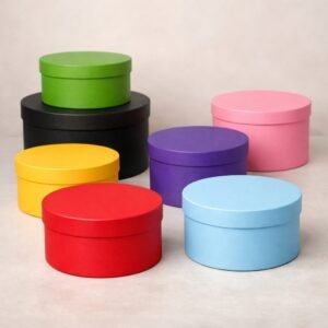 Round Rigid Boxes