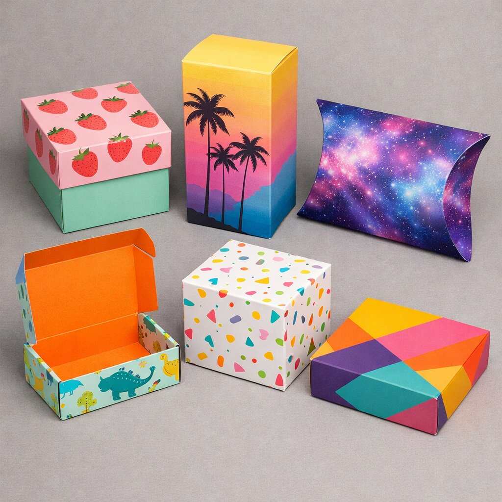 custom printed boxes no minimum uk