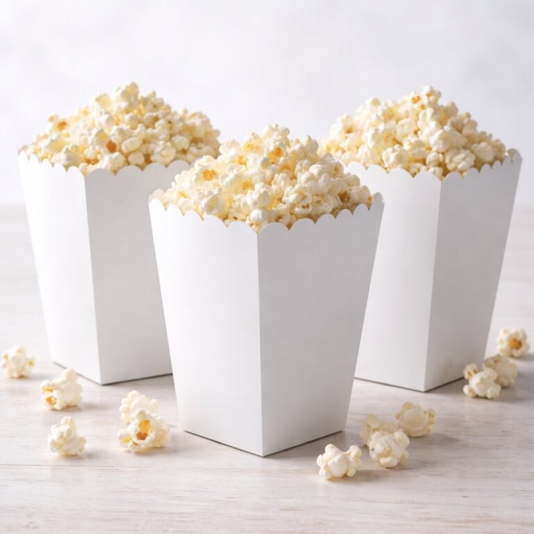 Boxes for White Popcorn