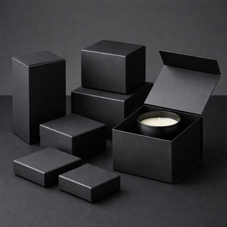 black candle boxes