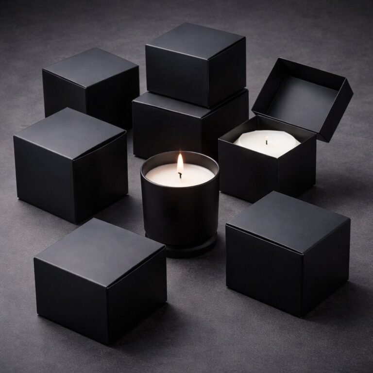 boxes for black candle