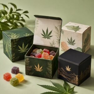 custom cbd gummies boxes