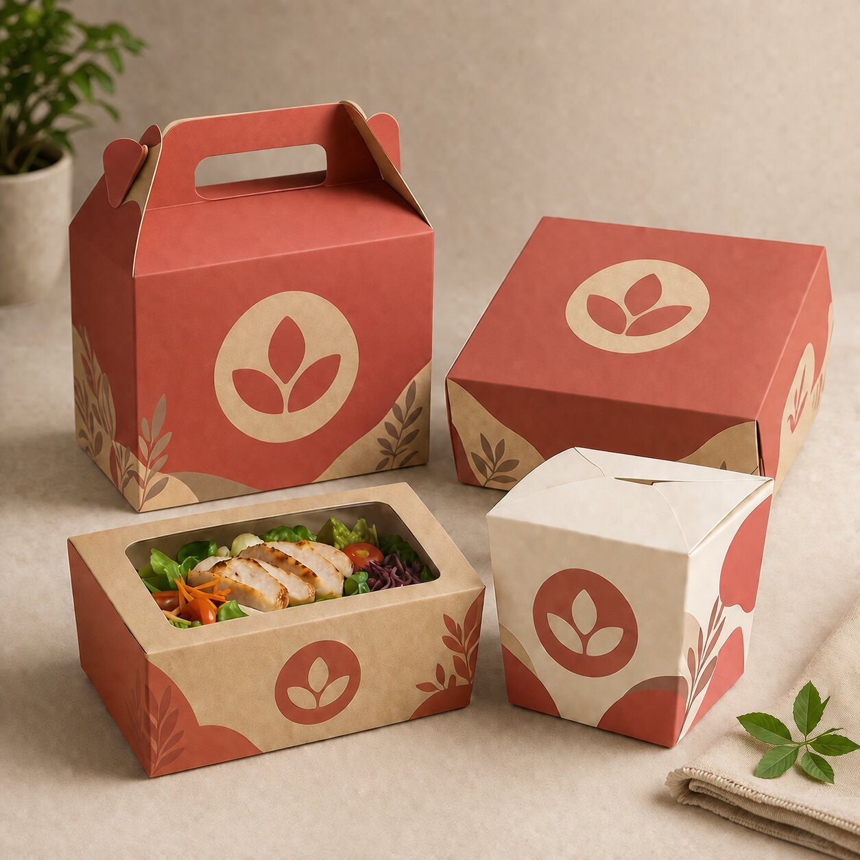 Custom Food Packaging Boxes With Logo