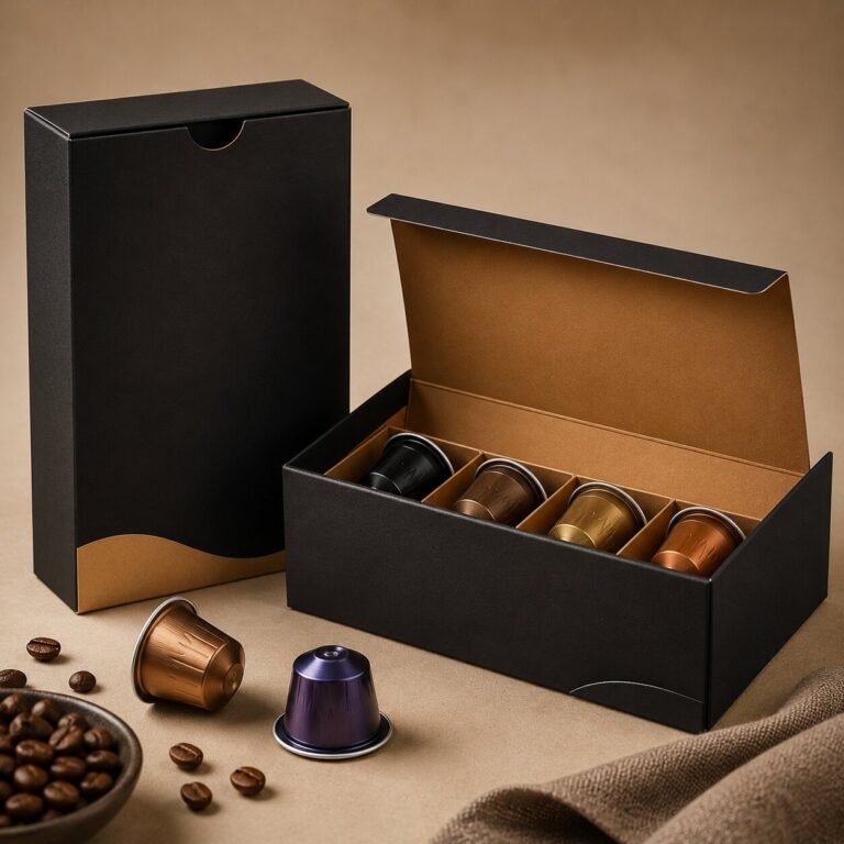 custom coffee pod boxes wholesale