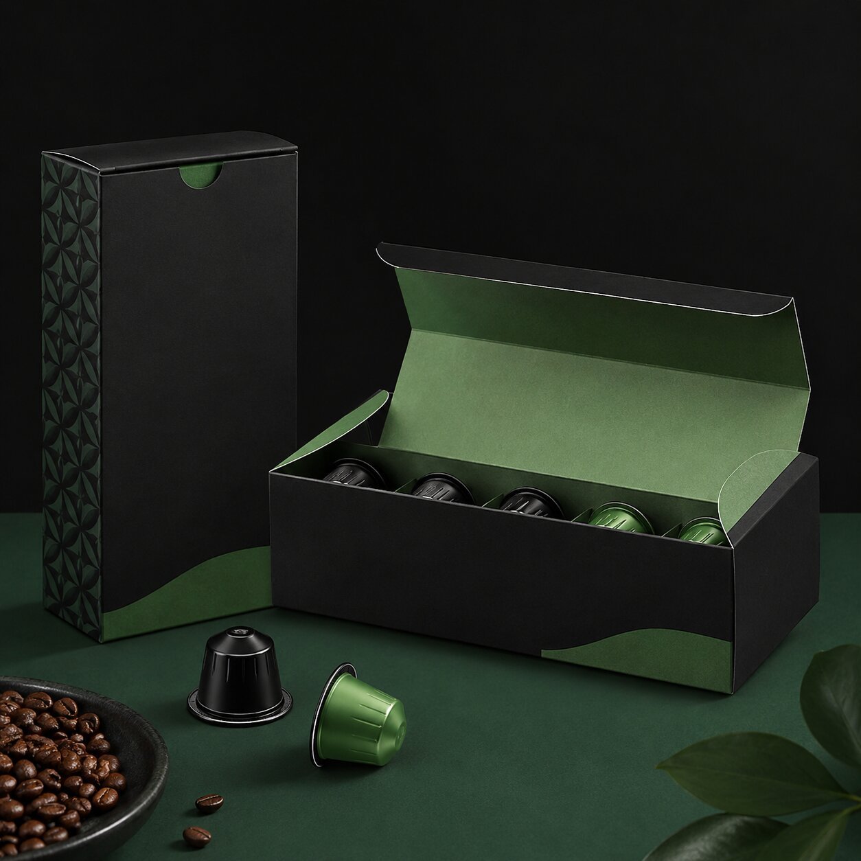 custom coffee pod boxes