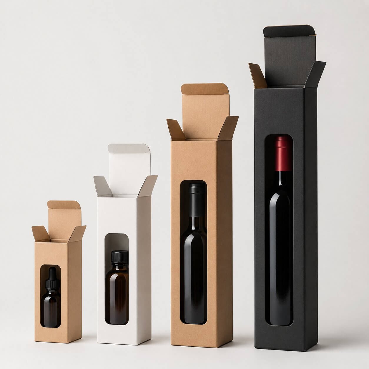 Custom Bottle Box Sizes