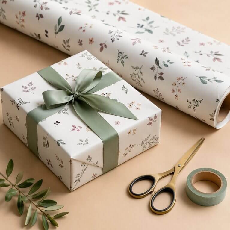 personalised wrapping paper