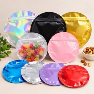 Circle Mylar Bags