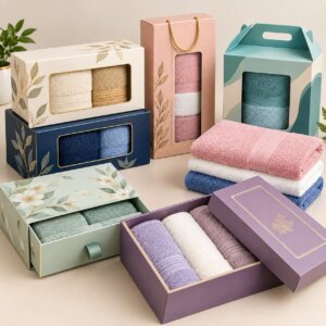 custom towel boxes